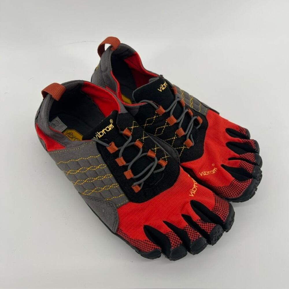 Vibram FiveFingers Trek Ascent Minimalist Toe Shoes Mens EU41/US8.5 Red Outdoor